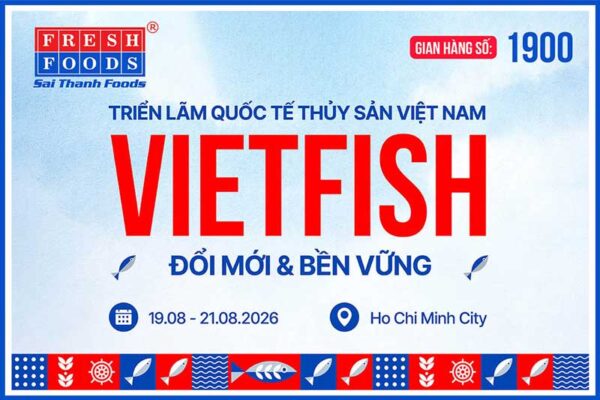Banner Sai Thanh Foods - Vietfish 2026 VN